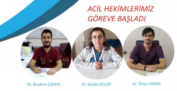 Pratisyen hekimler görevine başladı