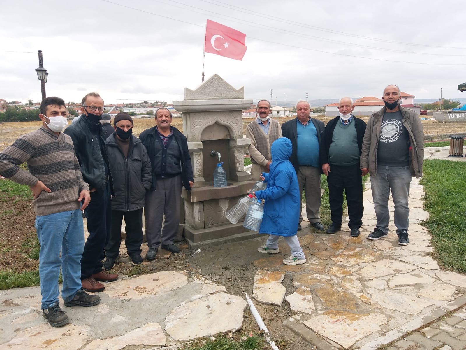 TOKİ Sitesi'ne hayır çeşmesi