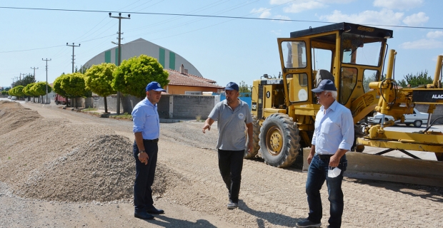 Alaca Belediyesi’nden asfalt çalışması