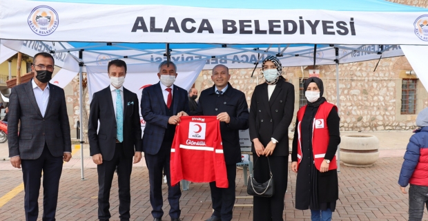 Alaca’da Kızılay Haftası etkinliği