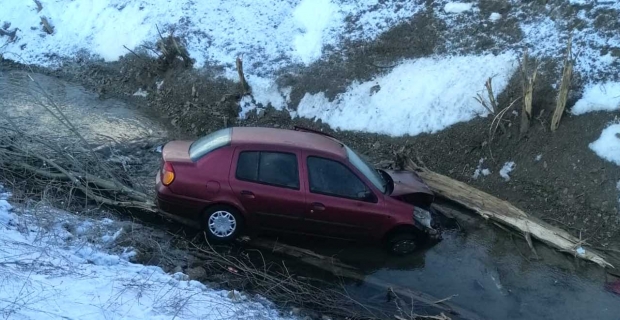 Alaca'da görev yapan öğretmenler kaza yaptı