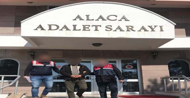 “Kasten Öldürme” suçundan aranan şahıs Alaca'da yakalandı