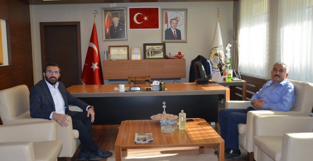 Ceyhan Baran'dan Başkan Şaltu'ya ziyaret