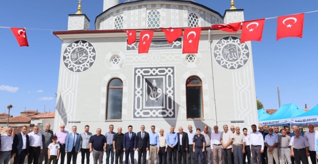 Çöplü Köyü caminin açılışı törenle yapıldı