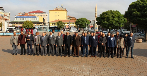 Alaca'da Muhtarlar Günü törenle kutlandı