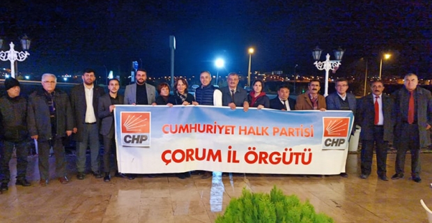 CHP Çorum örgütleri, İmamoğlu'na destek için İstanbul'da