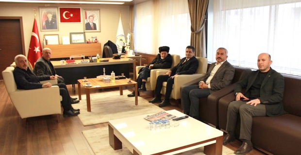 Başkan Şaltu ve Başkan Yardımcısı Arslan’a ziyaret