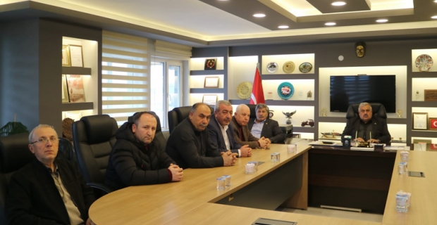 İsmail Ataç, ÇESOB’un yönetim kurulu toplantısına katıldı