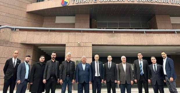 T.O.B.B. Başkanı M. Rifat Hisarcıklıoğlu’nu ziyaret ettiler
