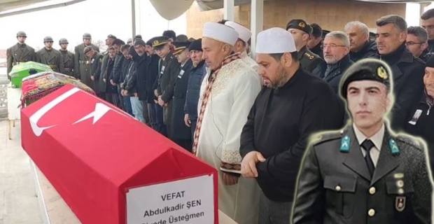 Şehit Üsteğmen Abdülkadir Şen ebediyete uğurlandı