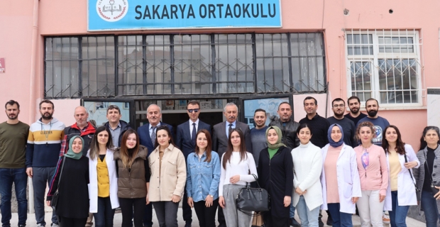 Kaymakam Aytemür, öğretmenler ve öğrencilerle bir araya geldi