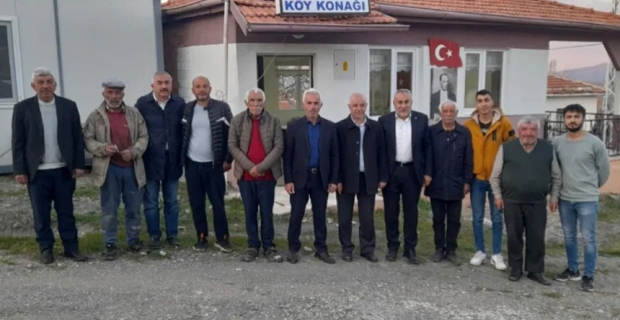 Başkan Şaltu ve meclis üyelerinden köy ziyareti