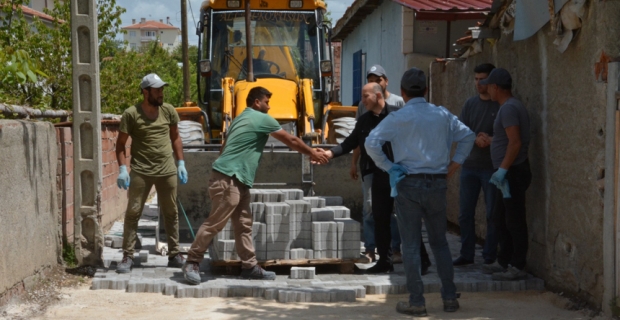 Kilittaşı çalışmaları devam ediyor