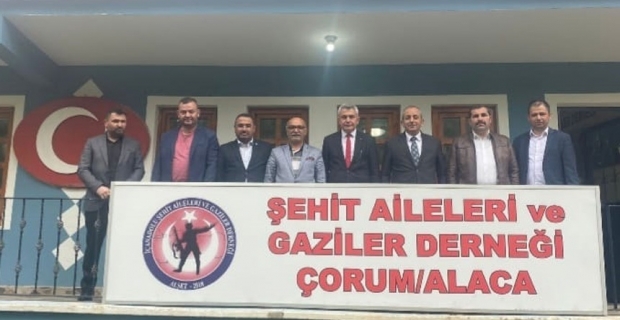 TÜRSİAD, İçanadolu Şehit Aileleri ve Gaziler Derneği'ni ziyaret etti