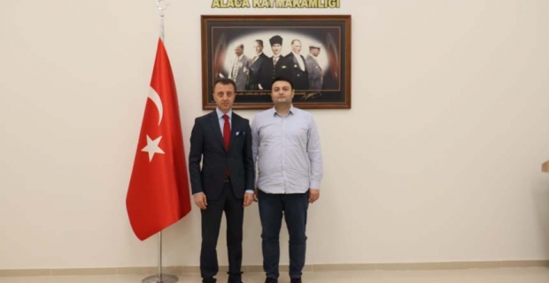 Cumhuriyet Başsavcısı Süren’den Kaymakam Aytemür’e ziyaret