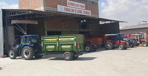 Gürsoylar Tarım Tohum Eleme Tesisi çiftçilerin hizmetinde