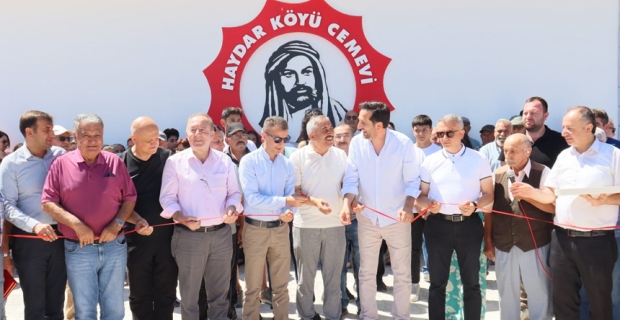 Haydar Köyü Cemevi törenle açıldı