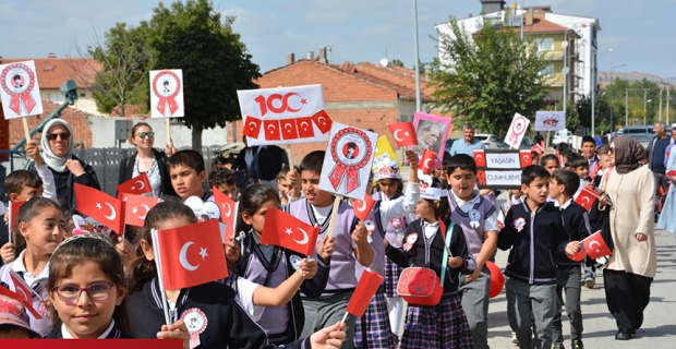 “Cumhuriyet Yürüyüşü” düzenlendi