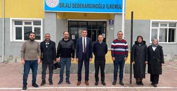 İlçe Milli Eğitim Müdürü Çaylak’tan köy okullarına ziyaret