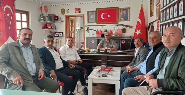 İç Anadolu Şehit Aileleri ve Gaziler Derneği’ne ziyaret