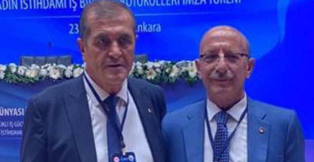 Alaca TSO Başkanı Şirin ve Çorum Ticaret Borsası Başkanı Naki Özkubat, TOBB’un "İş Dünyası İstişare Toplantısına katıldı