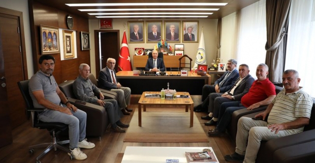 Alevi Dedelerinden Alaca Belediye Başkanı Şerif Arslan’a anlamlı ziyaret