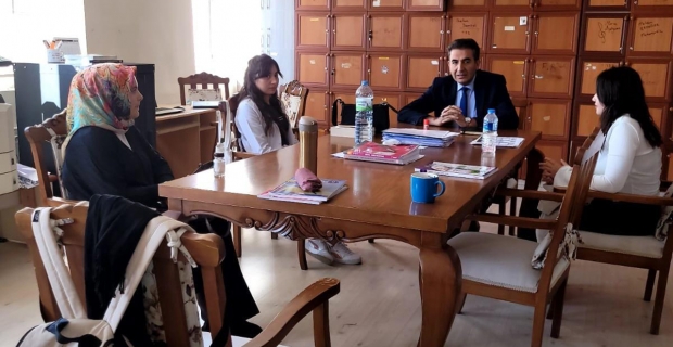 İlçe Milli Eğitim Müdürü Çaylak’ın okul ziyaretleri sürüyor