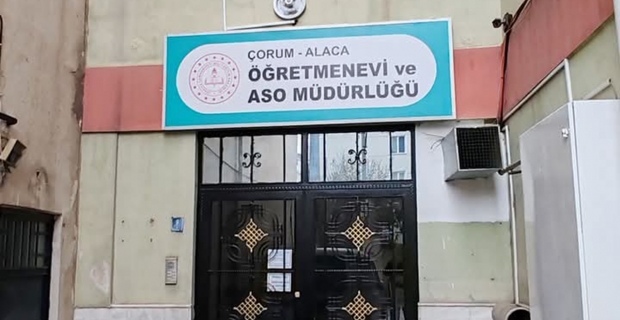 Alaca Öğretmenevi ve ASO Müdürlüğü’nün tadilatı tamamlandı, hizmete girdi