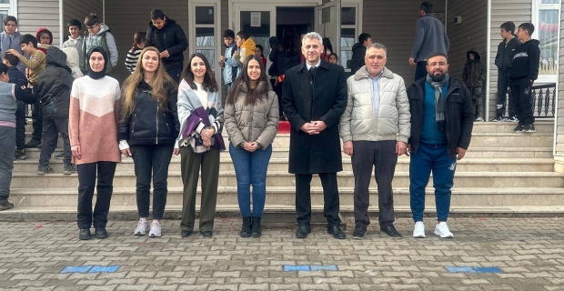 İlçe Milli Eğitim Müdürü Şahin’in okul ziyaretleri sürüyor