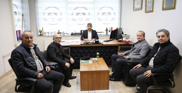 Mehmetçik Vakfı Bölge Başkanı Ocak’tan Başkan Yardımcısı Yelkuvan’a ziyaret