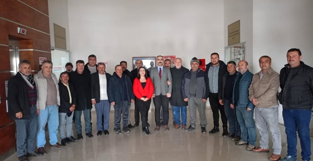 Muhtarlardan kurum ziyaretleri