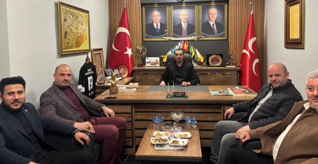 AK Parti Alaca İlçe Teşkilatı'ndan MHP'ye ziyaret