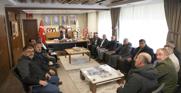 DSİ'den Alaca Belediye Başkanın ziyaret
