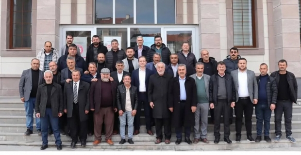 Kaymakam Tok, köy muhtarları ile görüştü
