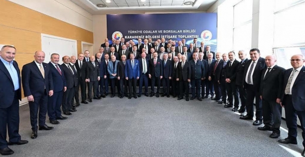 Alaca TSO Başkanı Günser Şirin, TOBB'un toplantısına katıldı