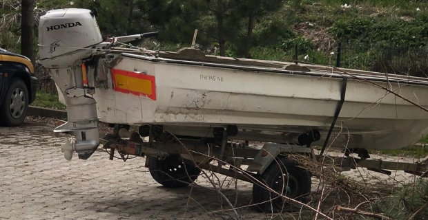 Kaçak balık avcılığıyla mücadele için getirilen tekne, çürümeye terk edildi