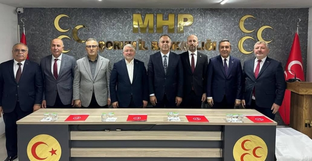 MHP’liler Çorum'da Bayramlaştılar