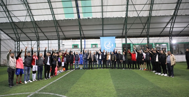 Alaca ve Sungurlu Ülkü Ocakları halı saha maçında buluştu