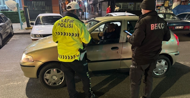 Alaca’da Emniyet Kemeri denetimi