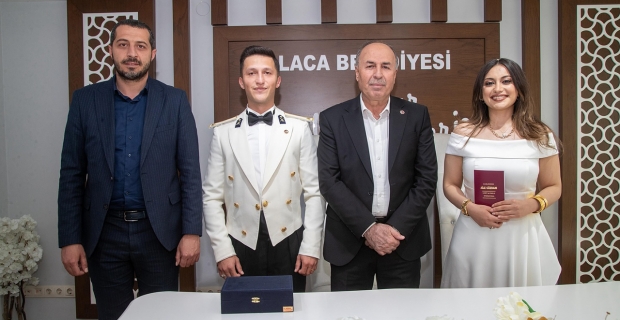 Başkan Arslan, genç Teğmenin nikâhını kıydı