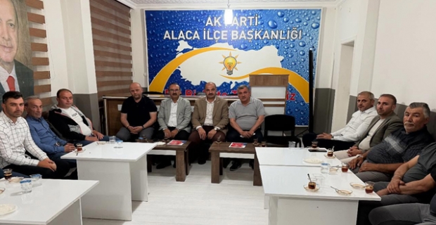 AK Parti Alaca Teşkilatından güç birliği mesajı