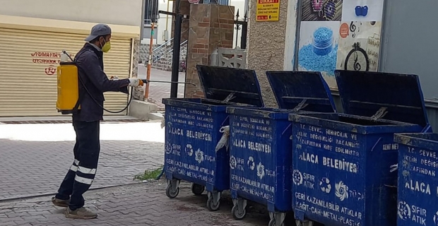 Alaca Belediyesinde ilaçlama seferberliği