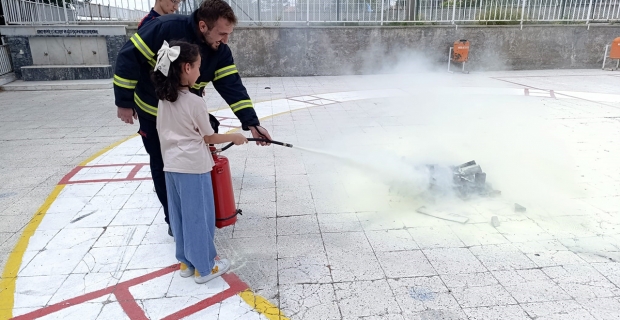 Alaca Belediyesi’nden miniklere hayat kurtaran eğitim
