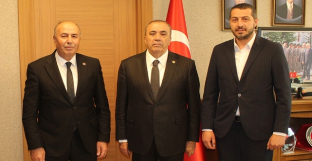Başkan Arslan ve Duru’dan MHP Genel Merkezine ziyaret