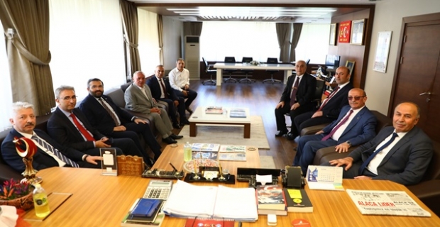 Defterdar Ciğer’den Başkan Arslan’a ziyaret