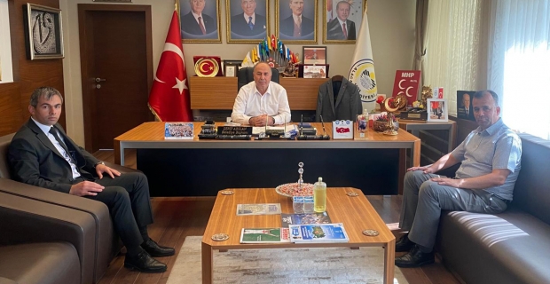 Mal Müdürü Dinke’den Başkan Arslan’a ziyaret