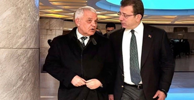Veli Gündüz Şahin’den İmamoğlu’na destek ziyareti