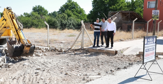 Mermer Sokak yenileniyor
