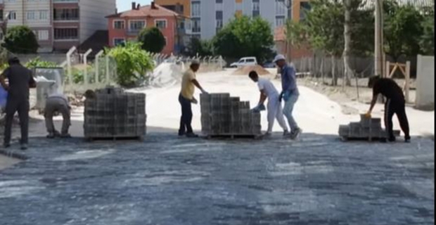 Alaca’da Mermer Sokak yenileniyor: Çalışmalarda sona gelindi