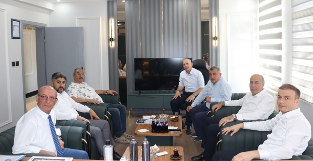 Kaymakam Meriç Dinçer'den Alaca TSO’ya ziyaret